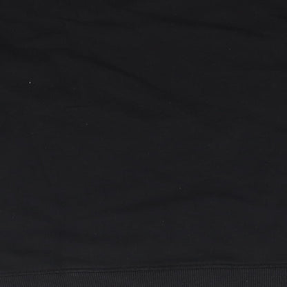 Primark Womens Black Round Neck  Cotton Pullover Jumper Size 4