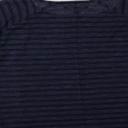 Womens UK Size 8 NEXT Blue Basic Blouse