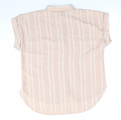 Womens UK Size 12 Florence and Fred Pink Basic Button-Up