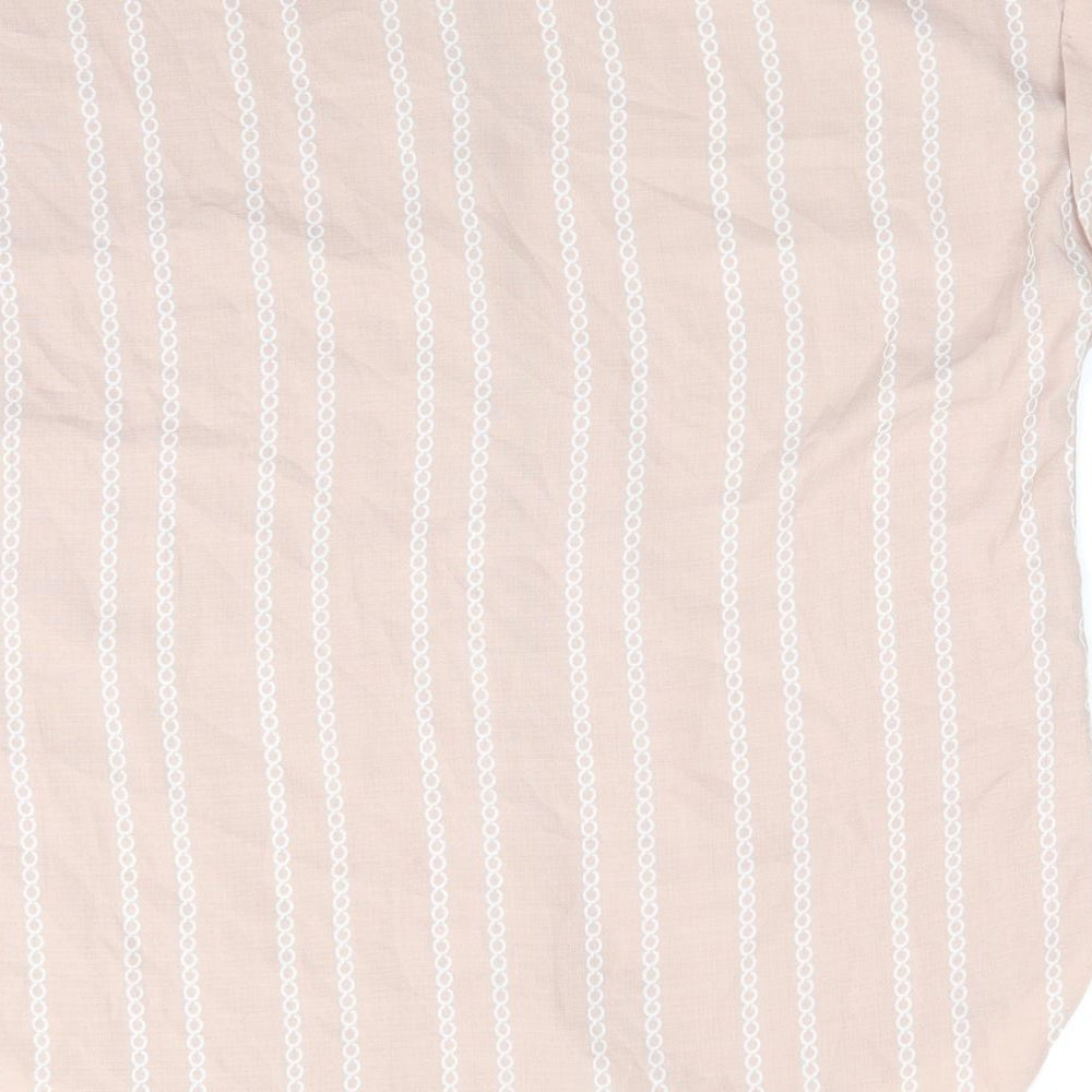 Womens UK Size 12 Florence and Fred Pink Basic Button-Up