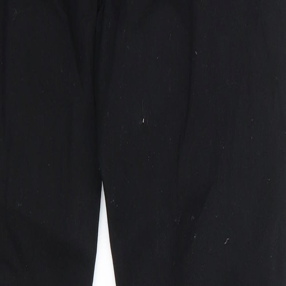 SheIn Womens Black  Cotton Skinny Jeans Size S L27 in Regular  - Very Distressed