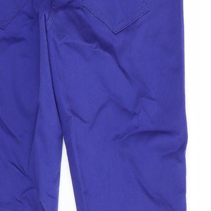 Womens UK Size 10 Florence and Fred Regular Fit Chino Purple Trousers
