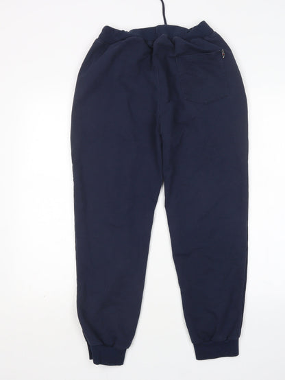 Preworn Mens Blue  Polyester Sweatpants Trousers Size M L27 in Regular