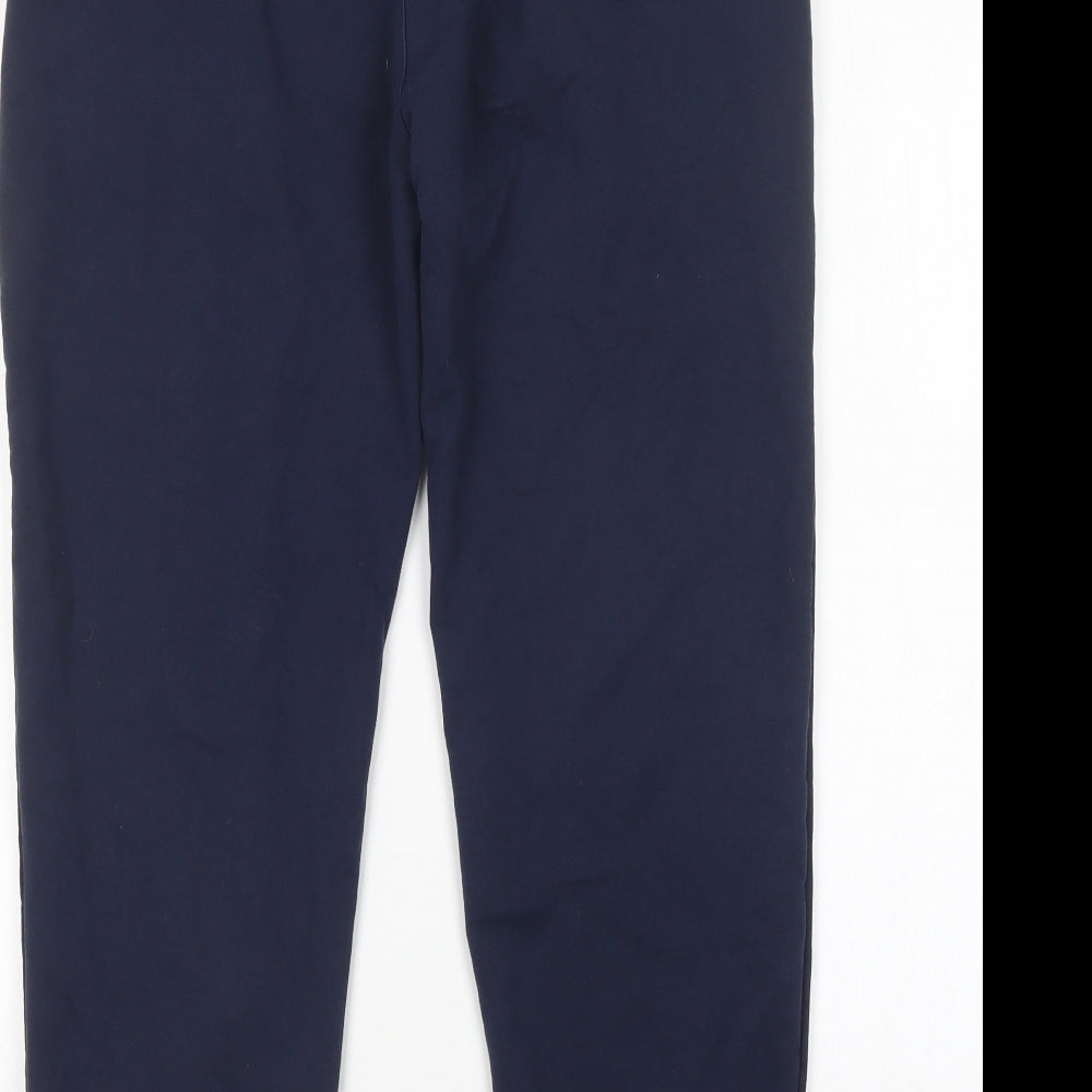 Preworn Mens Blue  Polyester Sweatpants Trousers Size M L27 in Regular