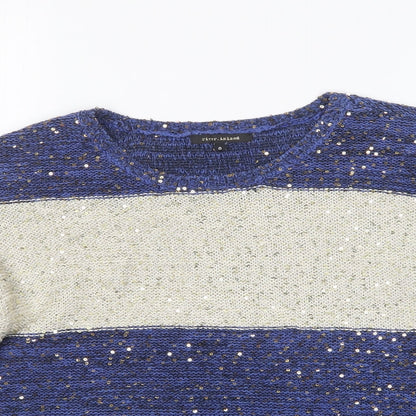 Womens UK Size 8 River Island Multicoloured Pullover Jumper