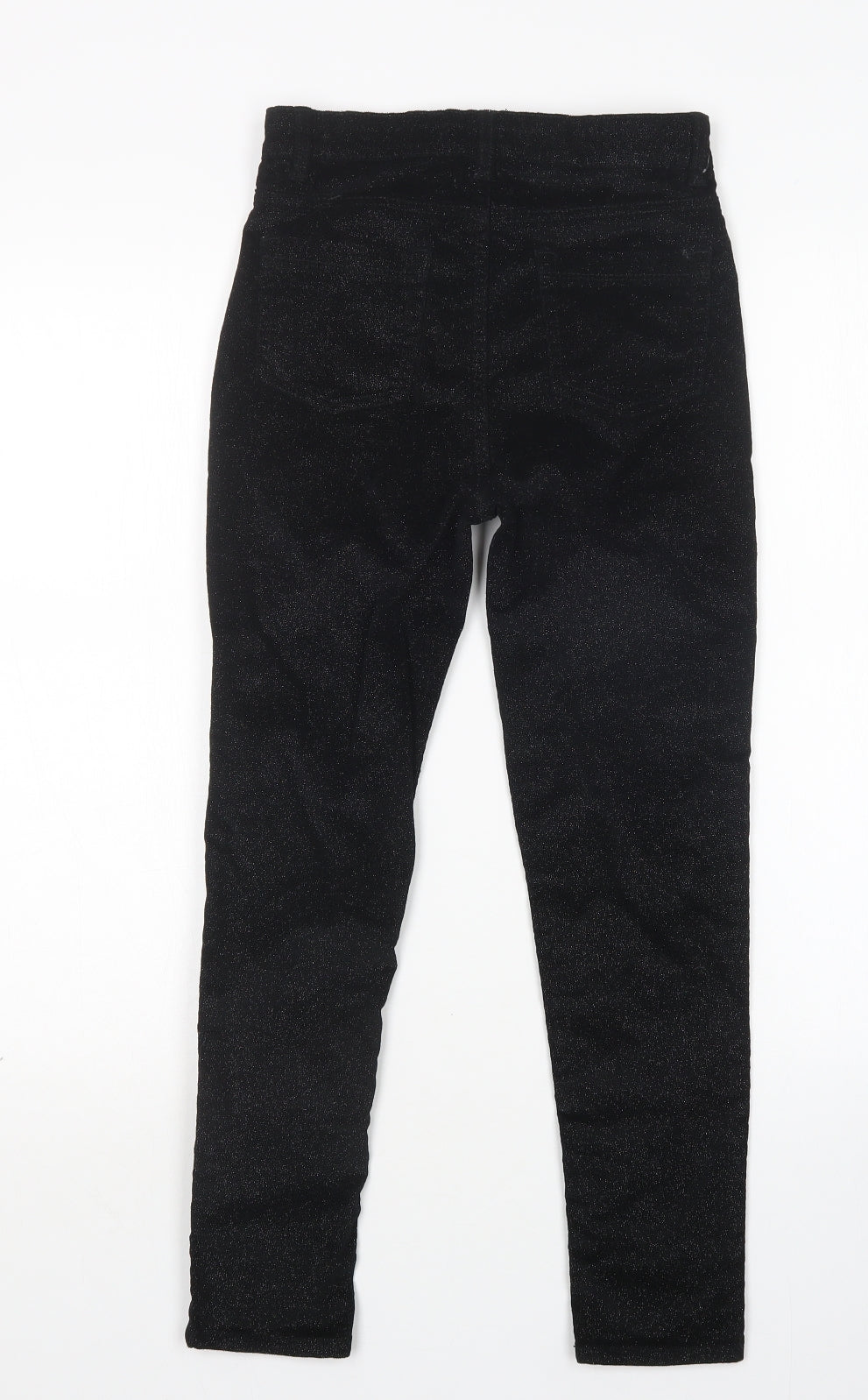 Denim Co Girls Black  Cotton Skinny Jeans Size 11-12 Years  Regular
