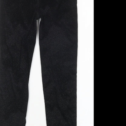 Denim Co Girls Black  Cotton Skinny Jeans Size 11-12 Years  Regular
