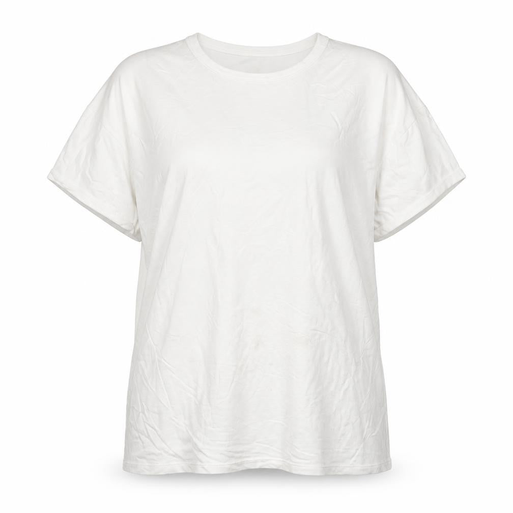Womens UK Size 14 Very White Basic T-Shirt