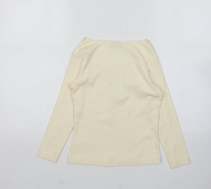Womens UK Size M Xe Ivory Pullover Jumper