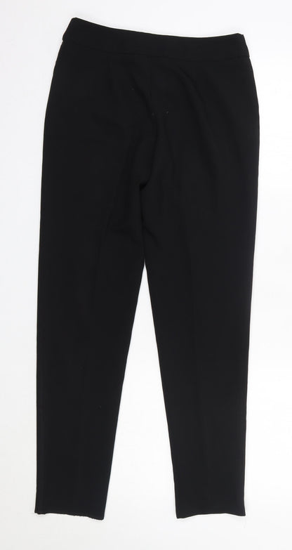 George Womens Black  Polyester Dress Pants Trousers Size 8 L28 in Regular