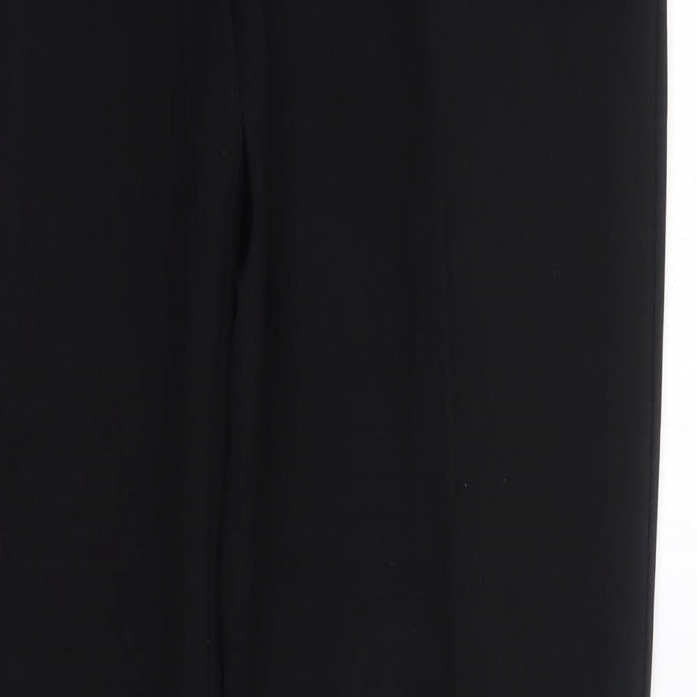 George Womens Black  Polyester Dress Pants Trousers Size 8 L28 in Regular
