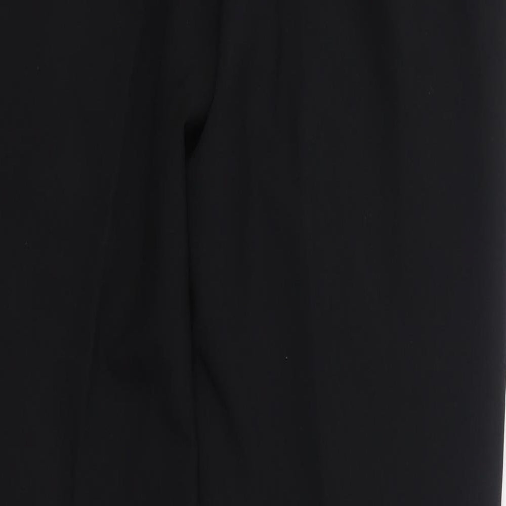 George Womens Black  Polyester Dress Pants Trousers Size 8 L28 in Regular