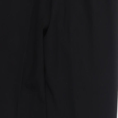 George Womens Black  Polyester Dress Pants Trousers Size 8 L28 in Regular