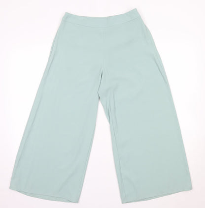 Womens UK Size 10 Primark Regular Fit  Green Trousers