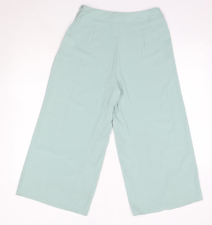 Womens UK Size 10 Primark Regular Fit  Green Trousers
