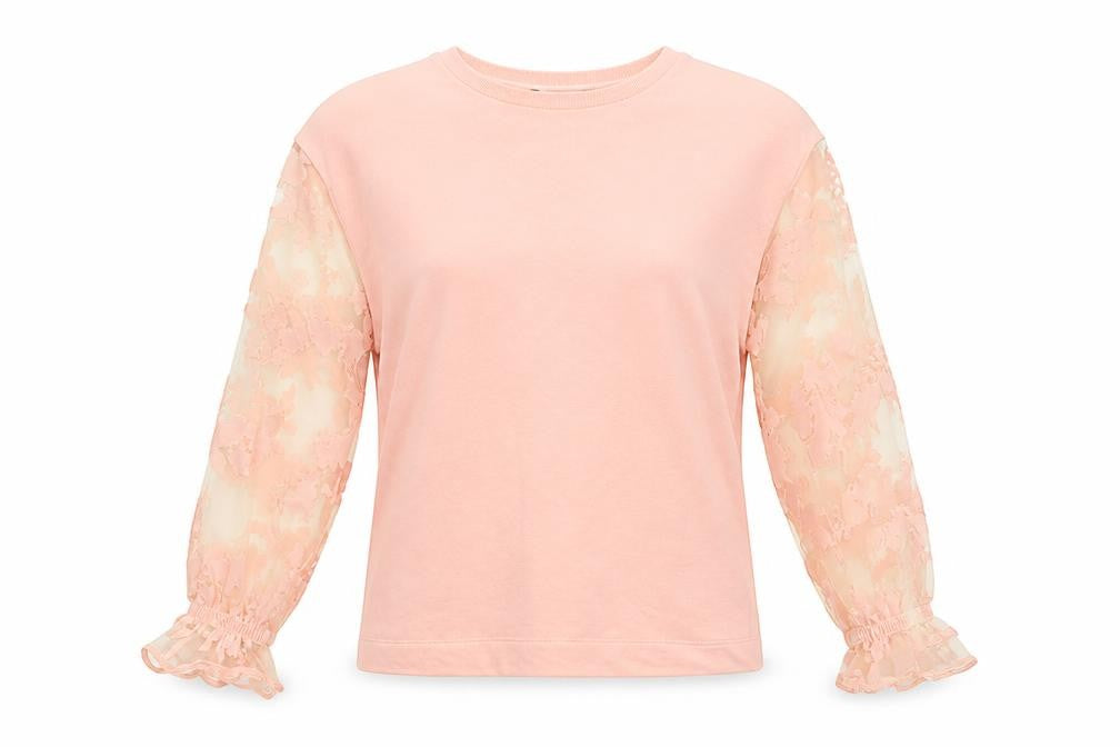 Womens UK Size XS Primark Pink Pullover Jumper