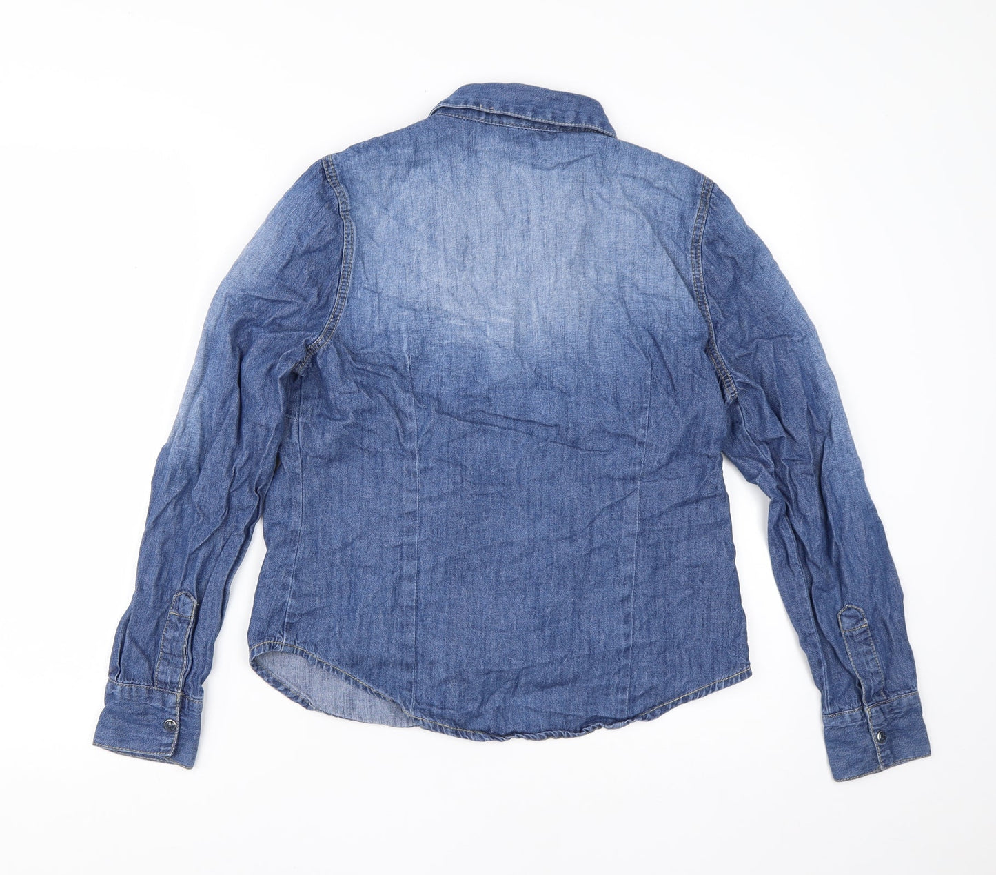 George Womens Blue   Jacket  Size 10  Snap