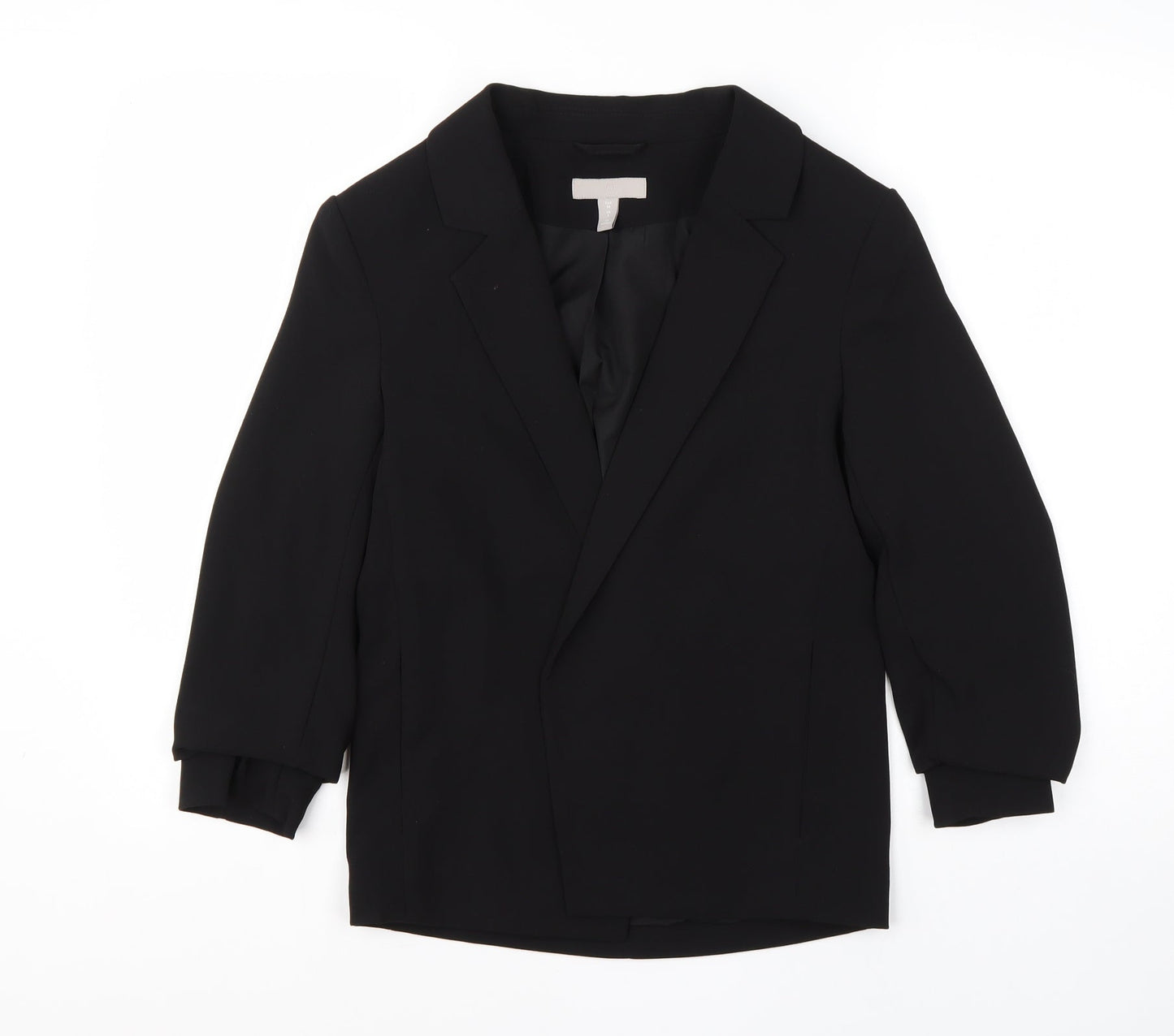 Womens UK Size 8 H&M Black Jacket