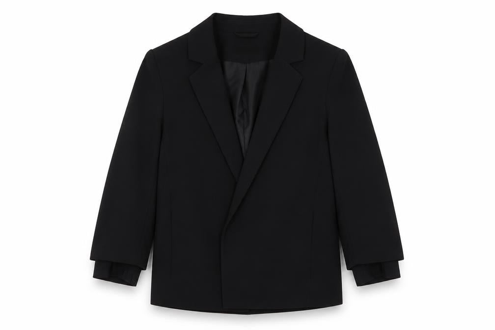 Womens UK Size 8 H&M Black Jacket