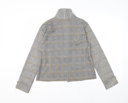 Womens UK Size 8 Select Grey Cardigan Jumper