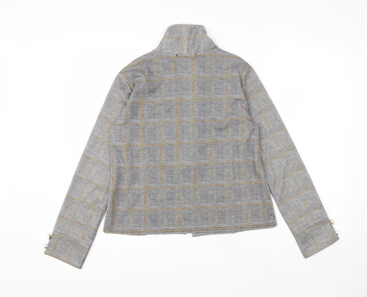 Womens UK Size 8 Select Grey Cardigan Jumper