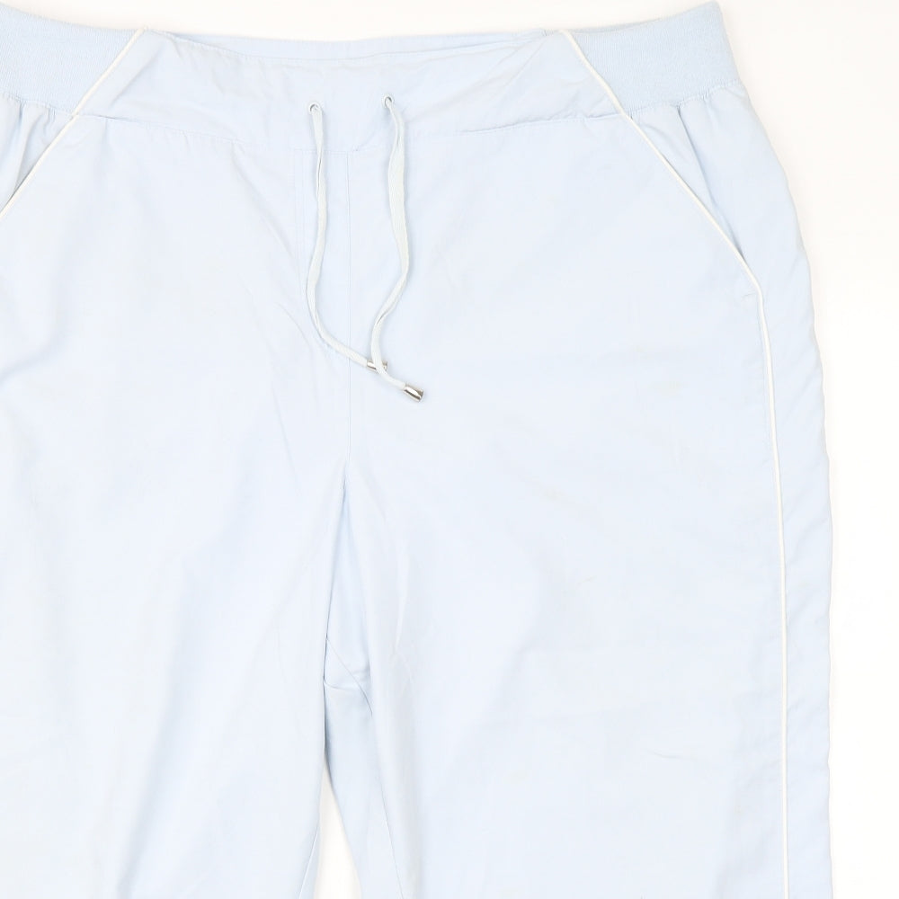 Womens UK Size 20 BHS Regular Fit Dress Pants Blue Trousers