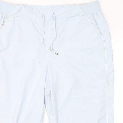 Womens UK Size 20 BHS Regular Fit Dress Pants Blue Trousers