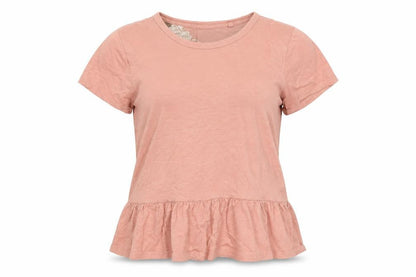 Womens UK Size S NEXT Pink Basic T-Shirt