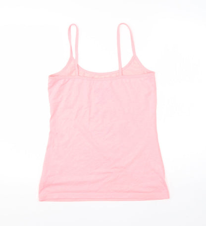 Love Island Womens Pink  Cotton  Pyjama Top Size M   - love island