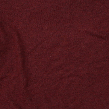 H&M Mens Red Round Neck  Acrylic Pullover Jumper Size L