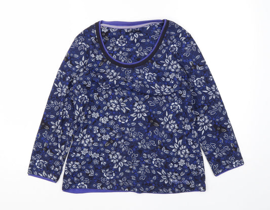 Womens UK Size 12 Debenhams Blue Pullover Jumper