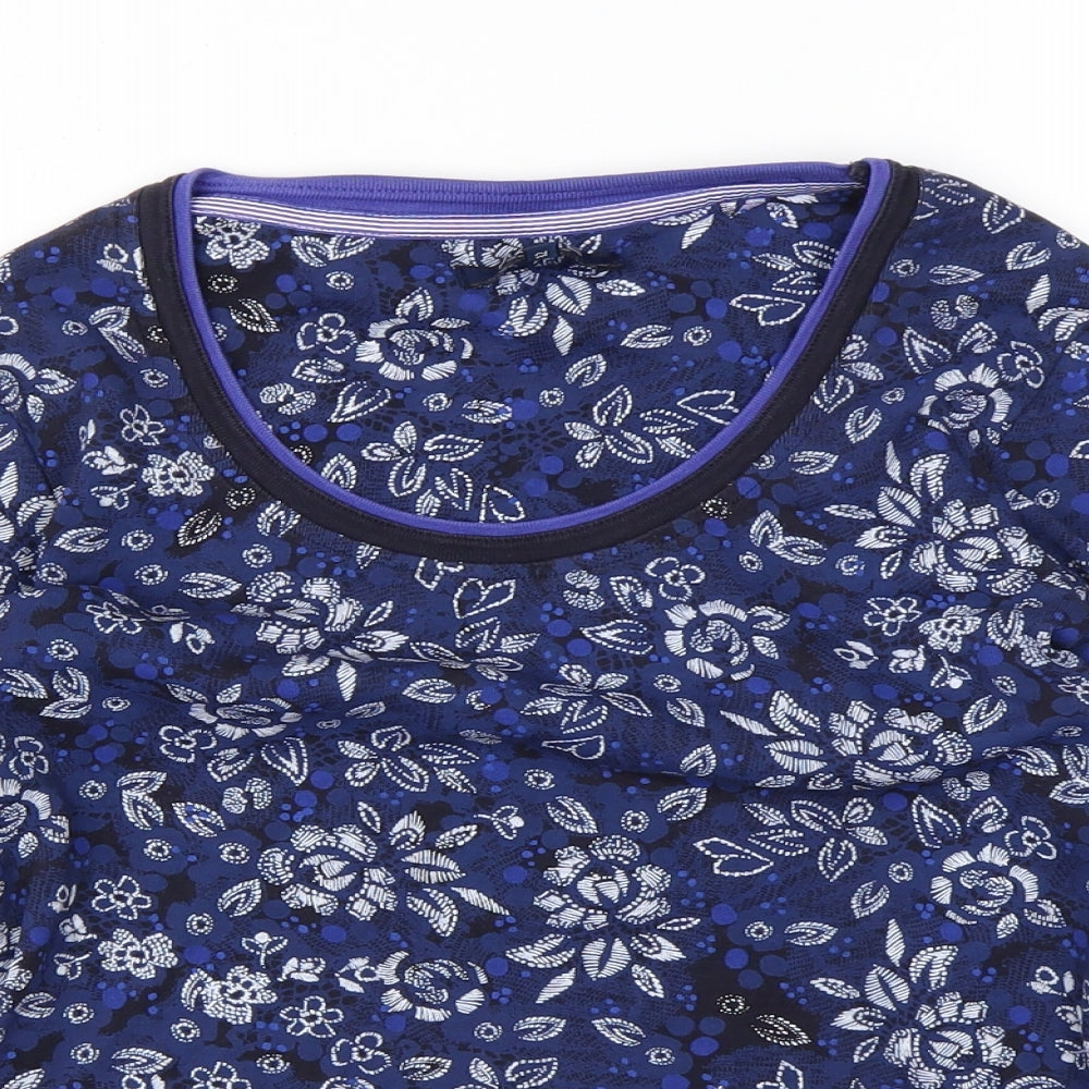 Womens UK Size 12 Debenhams Blue Pullover Jumper