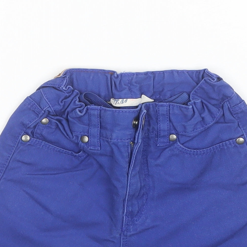 H&M Baby Blue  Cotton Jogger Trousers Size 18-24 Months
