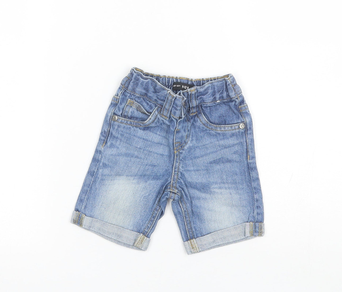 Denim & Co. Baby Blue  Cotton Jogger Jeans Size 9-12 Months