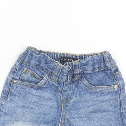 Denim & Co. Baby Blue  Cotton Jogger Jeans Size 9-12 Months