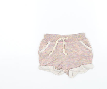 Gap Baby Pink  Cotton Jogger Trousers Size 12-18 Months
