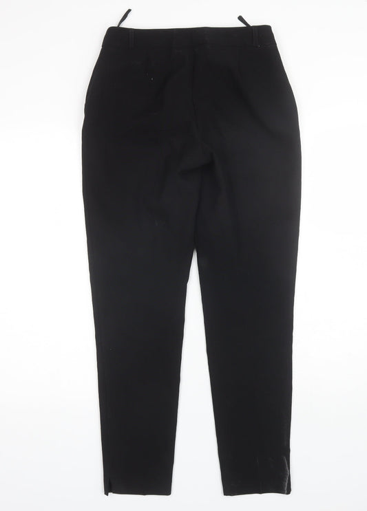 Primark Womens Black  Polyester Dress Pants Trousers Size 8 L28 in Regular
