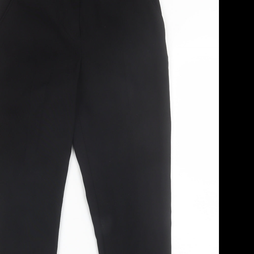 Primark Womens Black  Polyester Dress Pants Trousers Size 8 L28 in Regular