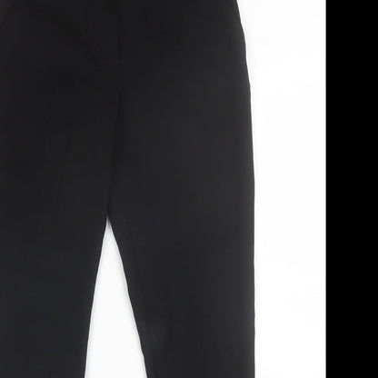 Primark Womens Black  Polyester Dress Pants Trousers Size 8 L28 in Regular