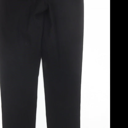 Primark Womens Black  Polyester Dress Pants Trousers Size 8 L28 in Regular