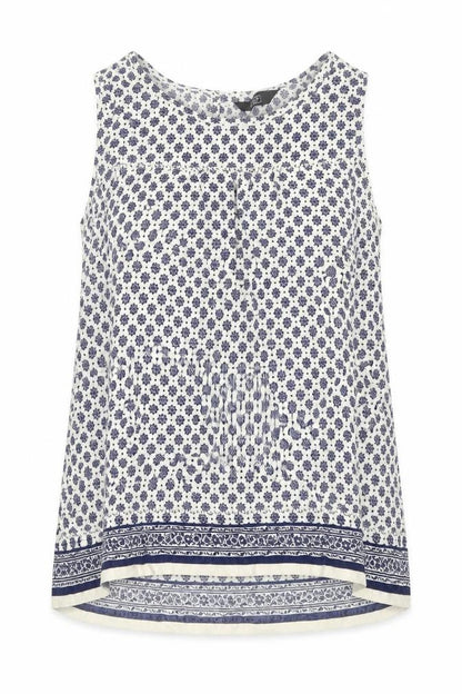 Womens UK Size 8 F&F Blue Basic Blouse