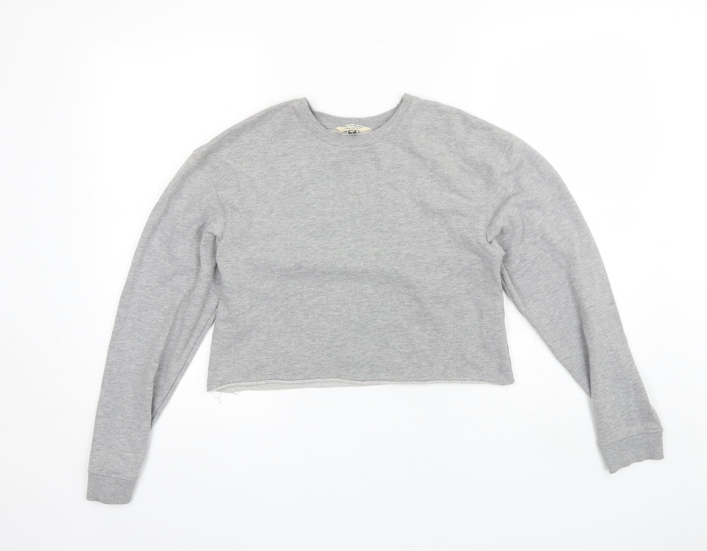 Womens UK Size 6 Miss Selfridge Grey Pullover Jumper