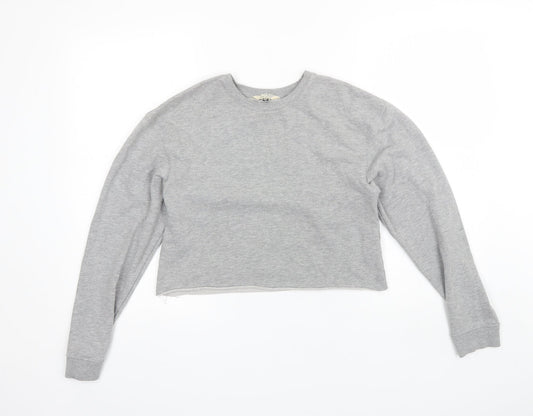 Womens UK Size 6 Miss Selfridge Grey Pullover Jumper