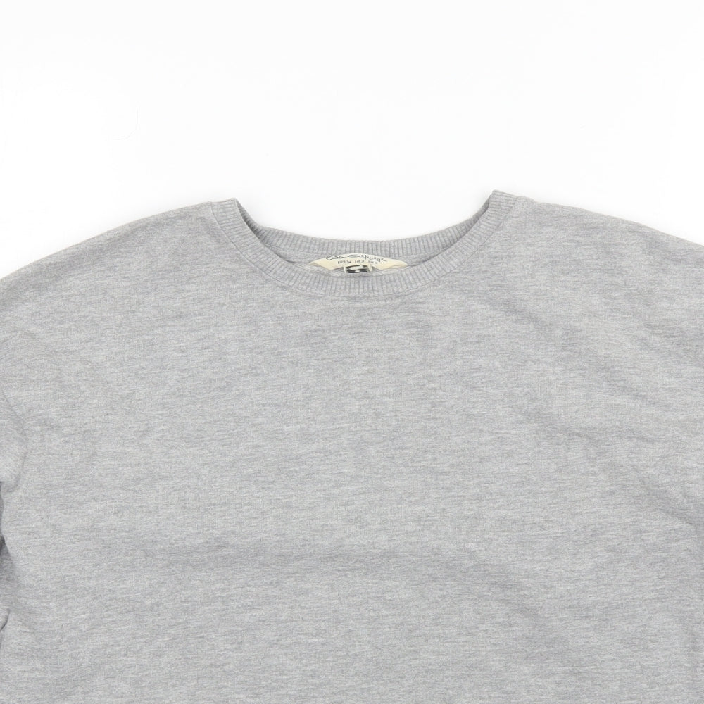 Womens UK Size 6 Miss Selfridge Grey Pullover Jumper