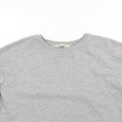 Womens UK Size 6 Miss Selfridge Grey Pullover Jumper