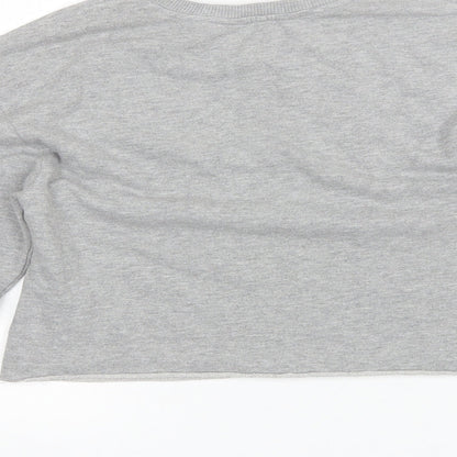 Womens UK Size 6 Miss Selfridge Grey Pullover Jumper