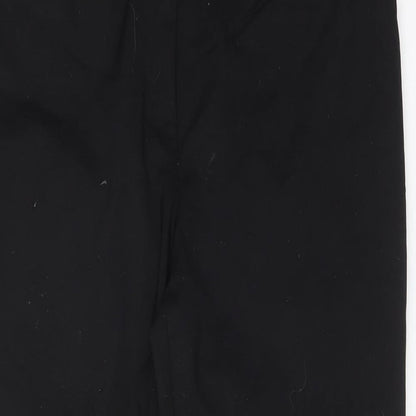 Womens UK Size 12 Papaya Regular Fit Dress Pants Black Trousers
