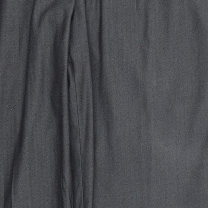 Womens UK Size 34 in Very Regular Fit Dress Pants Grey Trousers