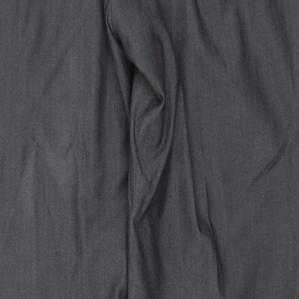 Womens UK Size 34 in Very Regular Fit Dress Pants Grey Trousers