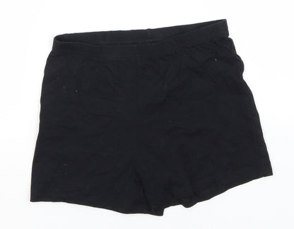 George Boys Black  Cotton Sweat Shorts Size 9-10 Years  Regular